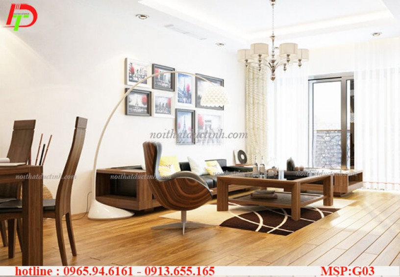 Sự khác biệt từ bàn ghế phòng khách của Nội thất Đức Tính