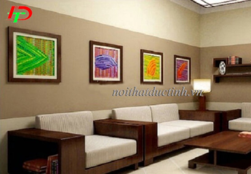 Mẫu bàn ghế gỗ phòng khách BG17