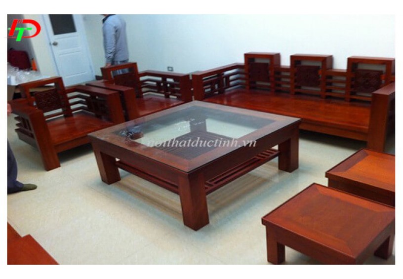 Bàn ghế gỗ phòng khách BG23 