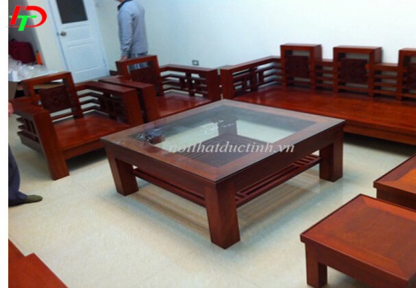 Bàn ghế gỗ phòng khách BG23 