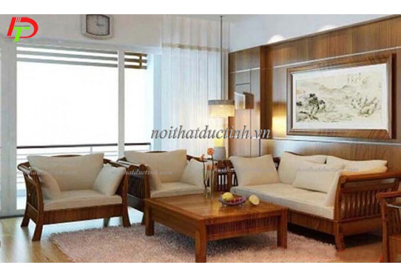 Bàn ghế phòng khách nhỏ đẹp BG07