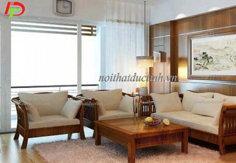 Bàn ghế phòng khách nhỏ đẹp BG07