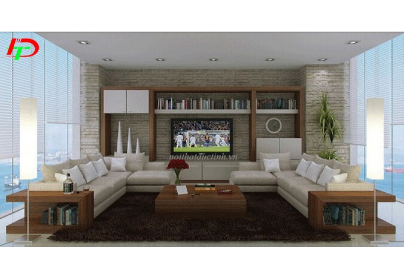 Sofa gỗ phòng khách hiện đại BG30