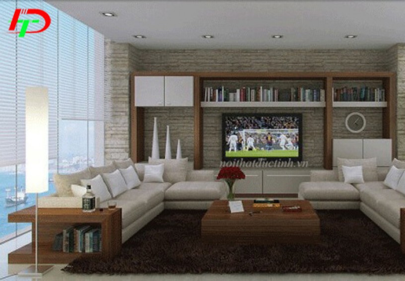 Sofa gỗ phòng khách hiện đại BG30