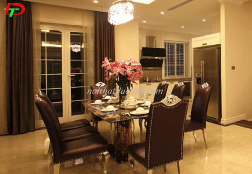 Bàn ghế ăn cao cấp BA28