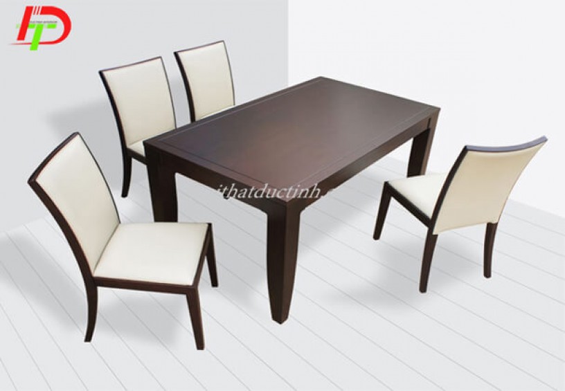 Bàn ăn 4 ghế gỗ sồi BA36