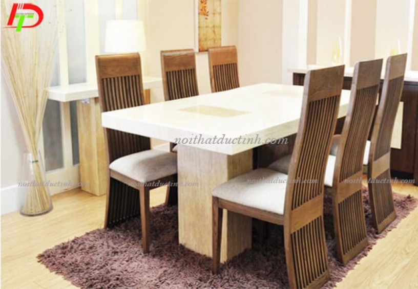 Bàn ăn gỗ hiện đại BA05