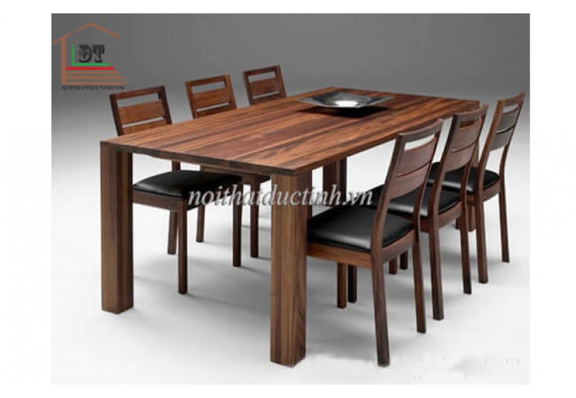 Bàn ăn gỗ sồi BA11