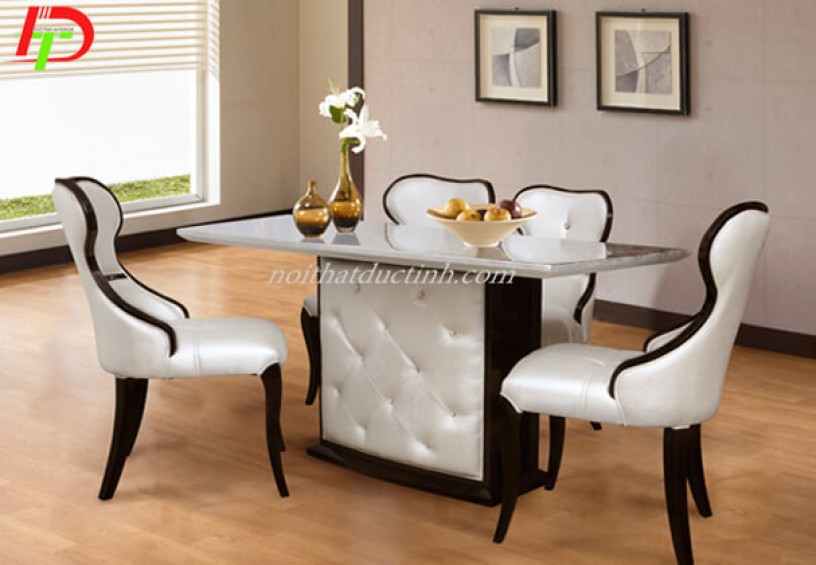 Bàn ghế ăn kiểu cổ điển BA46