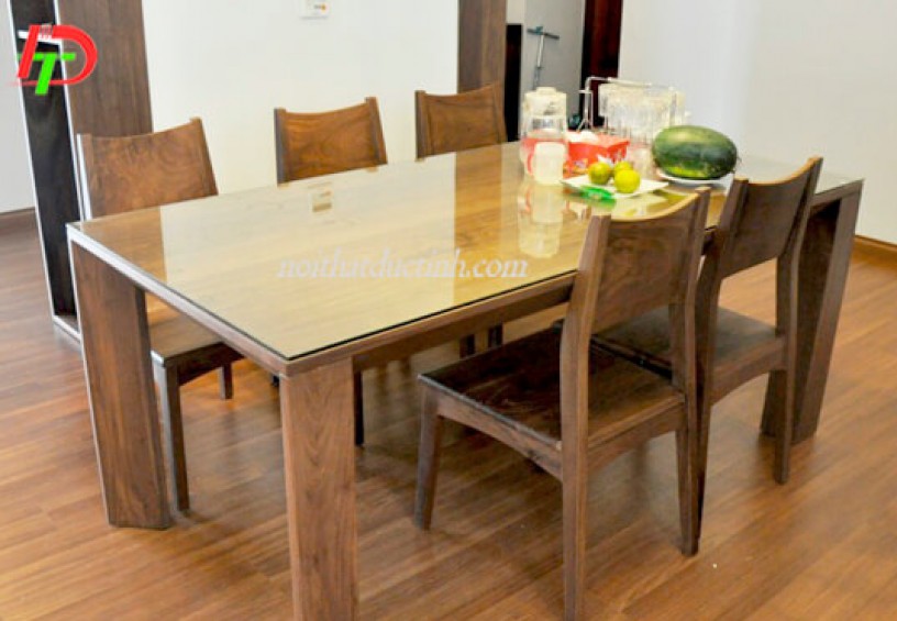 Bàn ghế ăn gỗ BA67