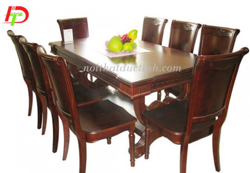 Bàn ghế ăn gỗ tự nhiên BA54