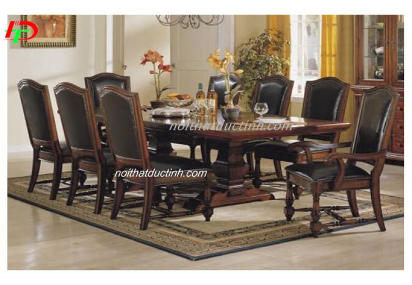Bàn ghế ăn cổ điển BA52