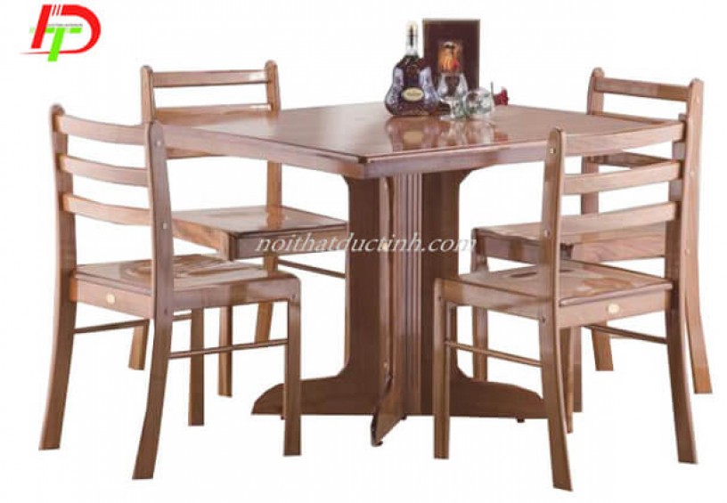 Bàn ghế ăn gỗ xoan đào BA43 