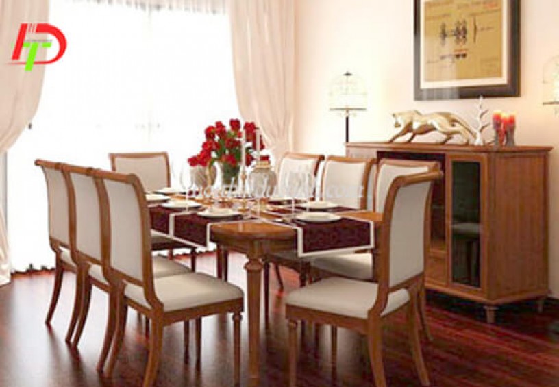 Bàn ghế ăn cổ điển BA64
