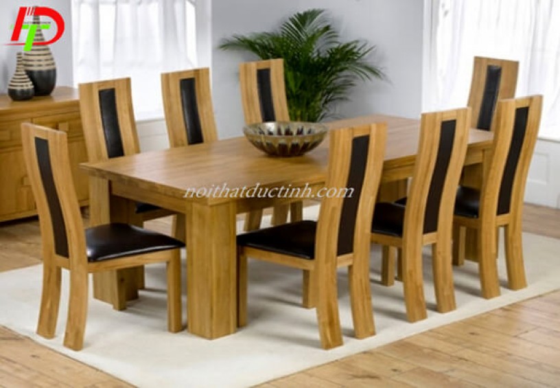 Bàn ghế ăn gỗ sồi nga BA26