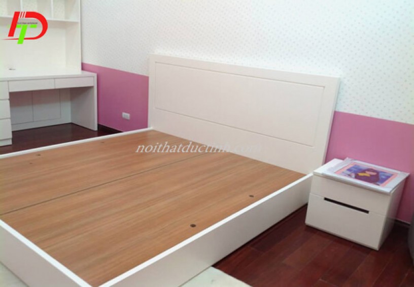 Mẫu giường ngủ có hộc kéo GN45