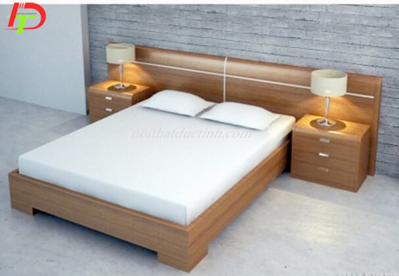 Mẫu giường gỗ đẹp GN39