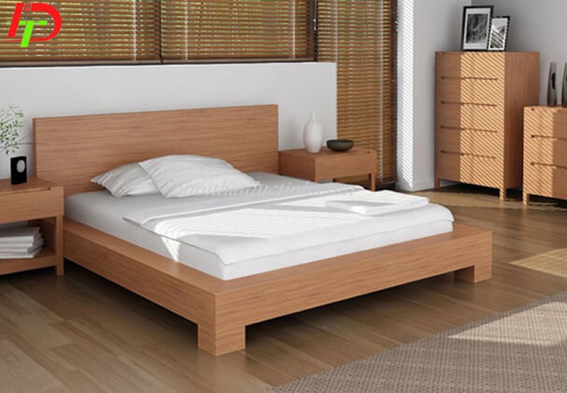 Giường ngủ gỗ xoan đào GN56