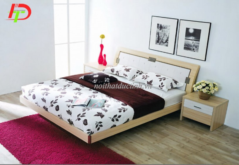 Giường gỗ sồi GN35