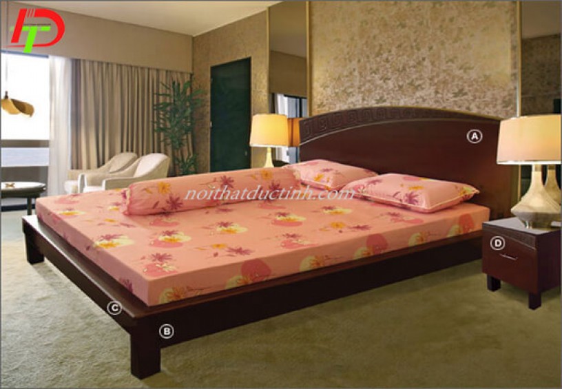 Giường gỗ đẹp GN62 