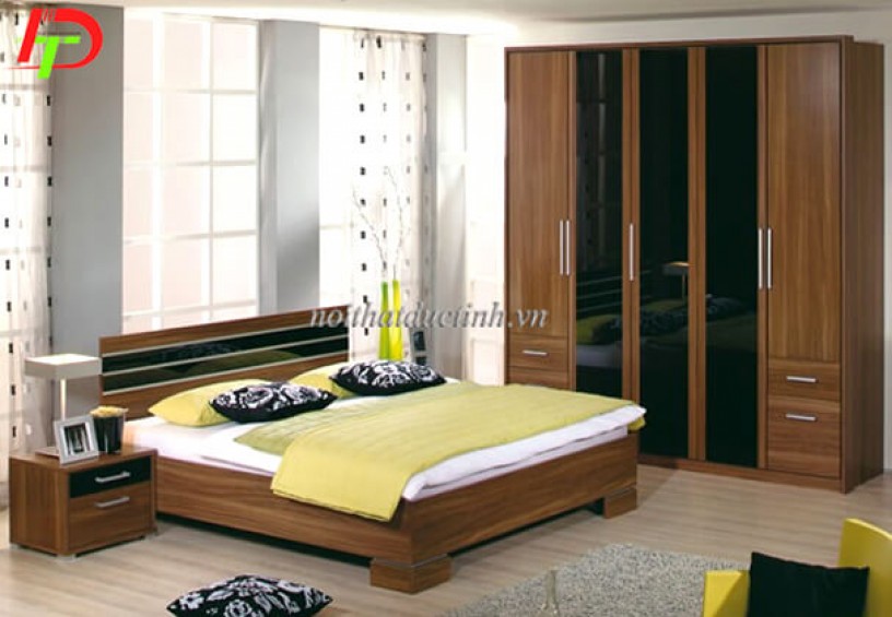 Mẫu giường ngủ gỗ công nghiệp GN25