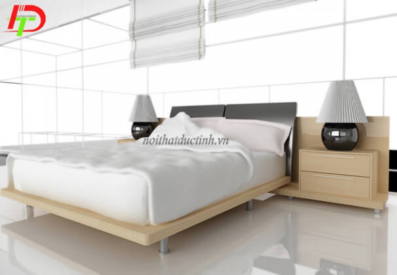 Mẫu giường ngủ gỗ hiện đại GN29