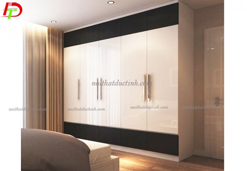 Tủ quần áo sát trần nhà đẹp TA42