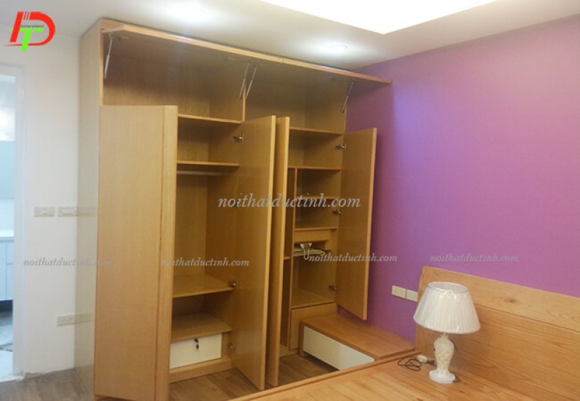 Tủ quần áo gỗ công nghiệp tiện dụng TA13