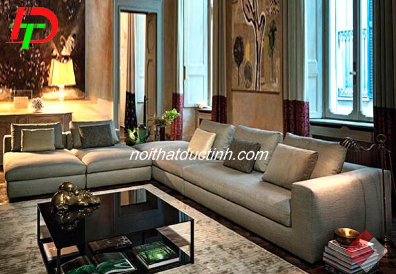 Sofa nỉ góc đẹp nhập khẩu SF43