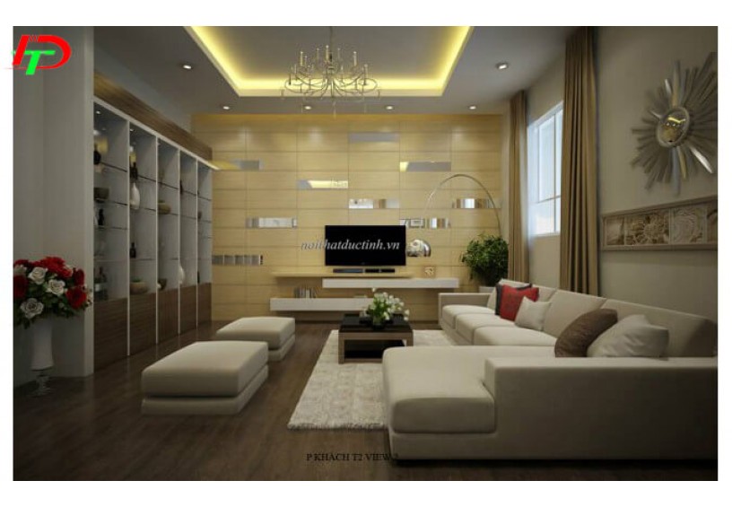 Sofa nỉ đẹp phòng khách SF58
