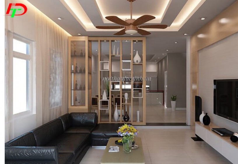 Vách ngăn phòng khách đẹp VNP20