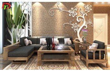 Biến tấu không gian cùng những mẫu bàn ghế gỗ phòng khách đẹp