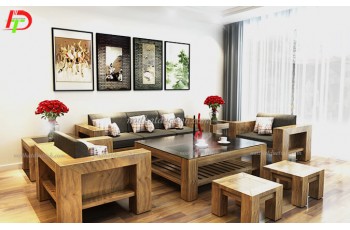 Tại sao chúng ta nên chọn bàn ghế gỗ tự nhiên cho phòng khách?