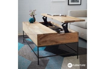 Thiết kế bàn trà gỗ đẹp và sáng tạo cho không gian phòng khách hiện đại của gia đình bạn