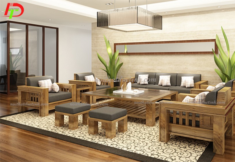 ​Bộ sưu tập bàn ghế gỗ cho không gian phòng khách hiện đại