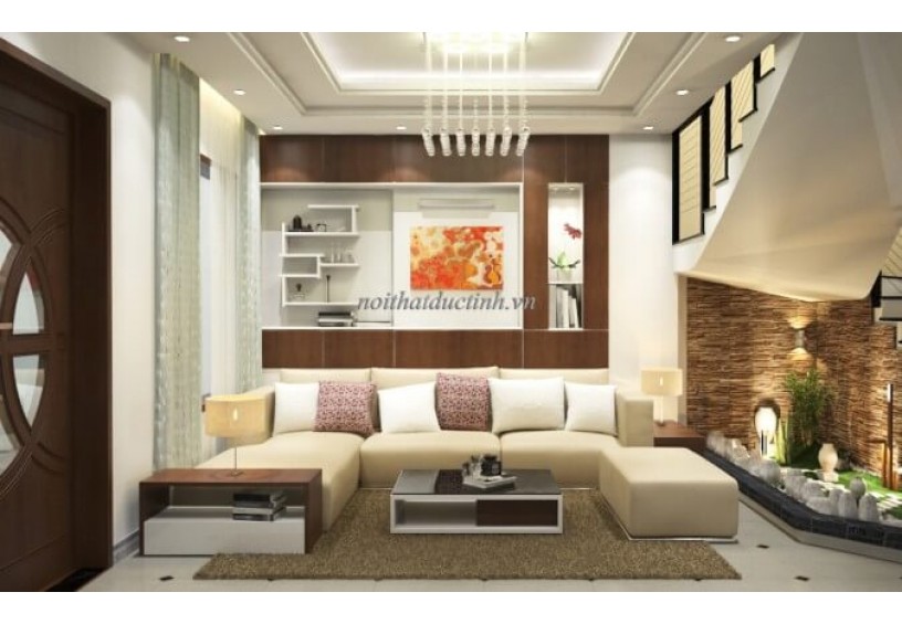 Nhà liền kề theo phong cách hiện đại