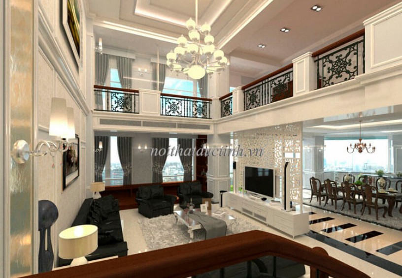 Dự án thiết kế nội thất chung cư nhà chú Hồng - Royal City 