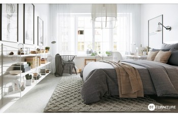 Không gian phòng ngủ hiện đại và ấn tượng với 3 sản phẩm nội thất hoàn hảo