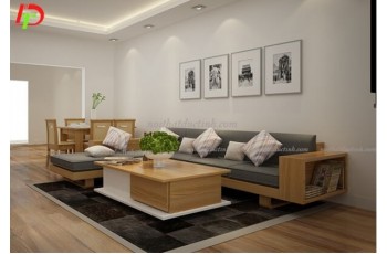 Sofa gỗ Đức Tính – nét đẹp sang trọng cho không gian phòng khách
