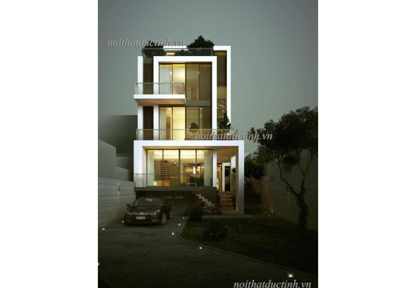 Thiết kế biệt thự theo phong cách hiện đại