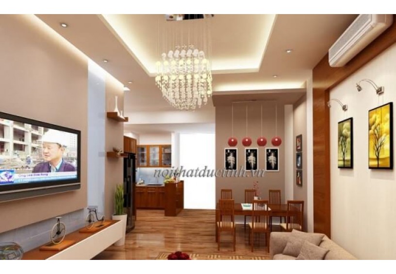 Thiết kế chung cư Green City theo phong cách hiện đại S = 80m2
