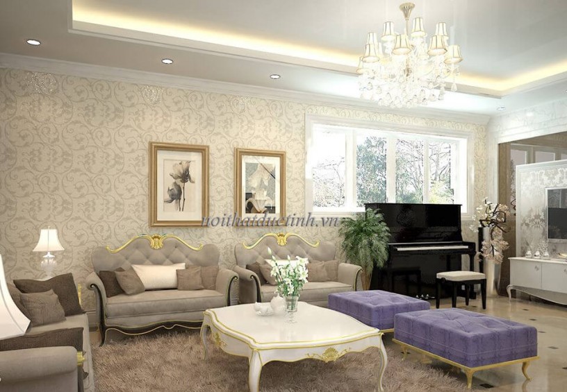Thiết kế chung cư Mulberry theo phong cách cổ điển.
