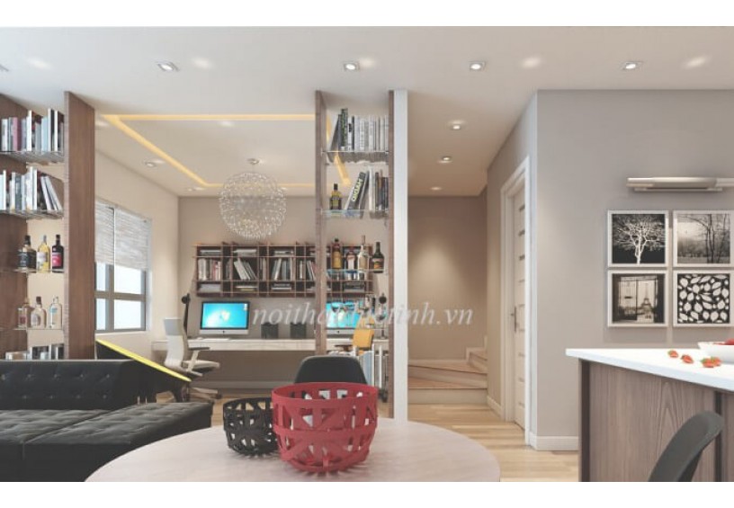 Thiết kế nội thất căn hộ nhà anh Minh chung cư Mulberry Lane theo phong cách hiện đại