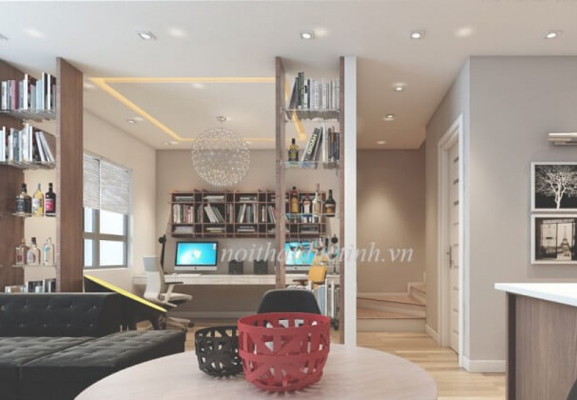 Thiết kế nội thất căn hộ nhà anh Minh chung cư Mulberry Lane theo phong cách hiện đại