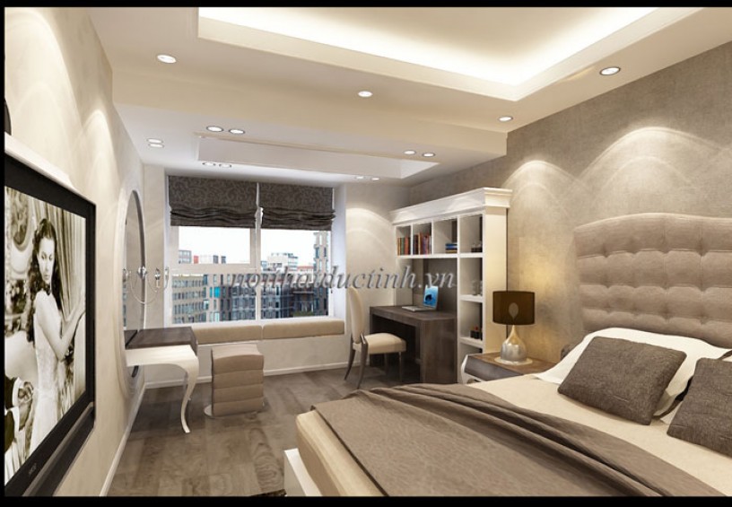 Thiết kế nội thất chung cư GoldMark City theo phong cách tân cổ điển
