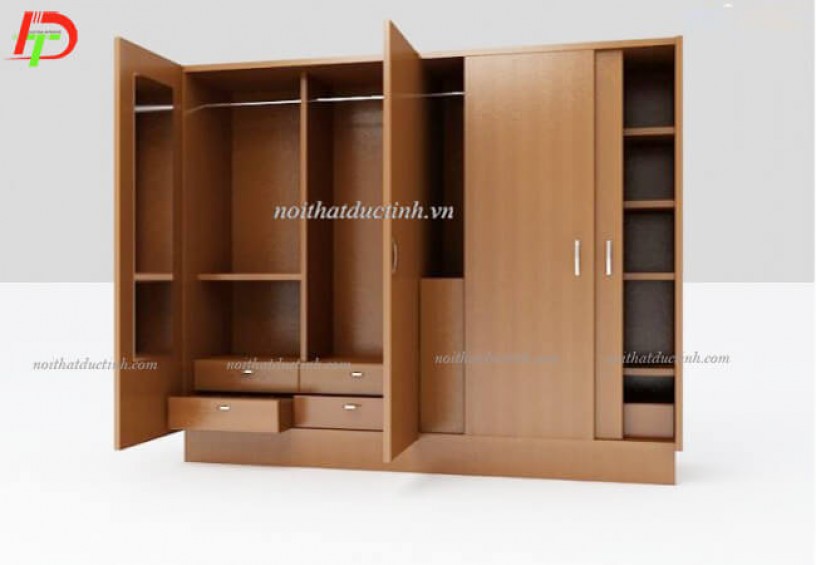 Tủ quần áo gỗ hiện đại TA35