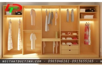 Làm thế nào để có được mẫu tủ quần áo gỗ phù hợp với không gian phòng ngủ?