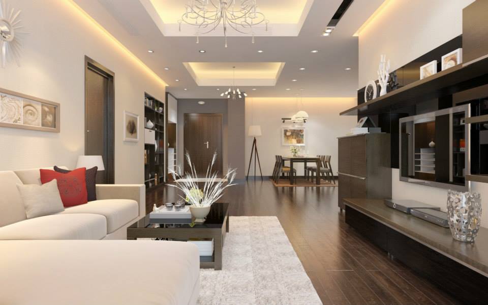 Thiết kế nội thất chung cư nhà anh Chung - Times City 