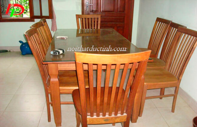 bàn ghế ăn gỗ tự nhiên BA59