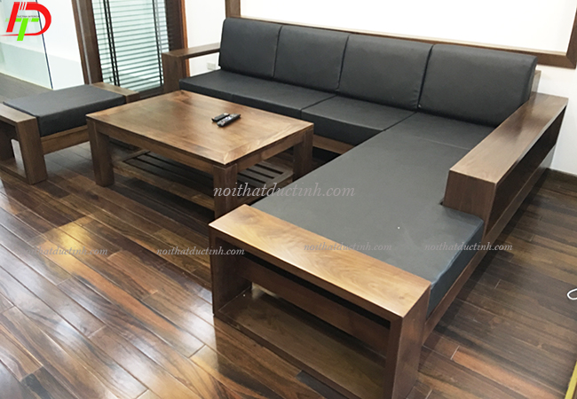 sofa gỗ phòng khách cao cấp BG06